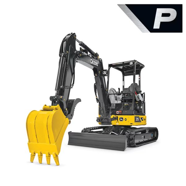 John Deere 35P Mini Excavator rental