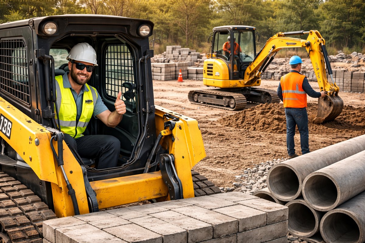 Certified operator running John Deere equipment on Florida job site